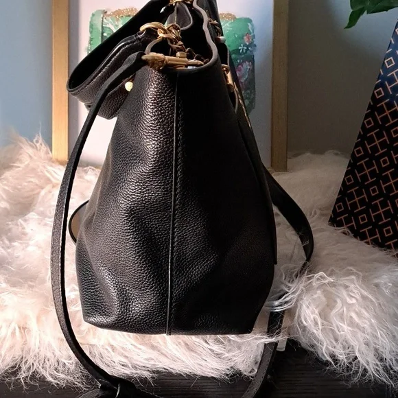 Tory Burch Britten Satchel EUC - Picture 4 of 13